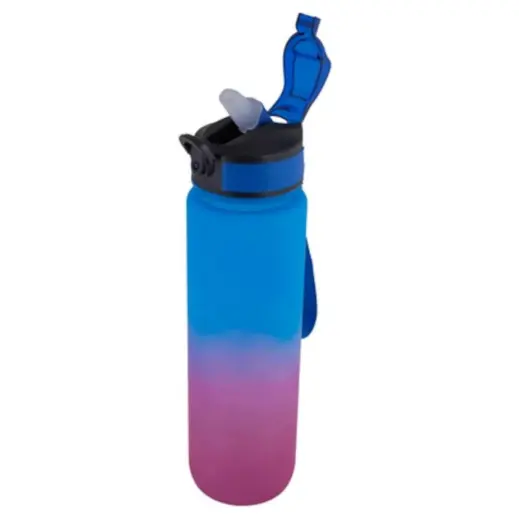900ml Gradient Bottle Blue Pink Main
